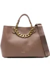Braccialini Beth Jewels Tote Bag In Brown