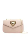 Braccialini Heart-appliqué Cross Body Bag In Neutral