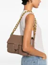 Braccialini Jinny Jewels Chain-strap Shoulder Bag In Brown