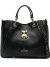 Braccialini Teddy-appliqué Tote Bag In Black