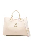 Braccialini Teddy-appliqué Tote Bag In White