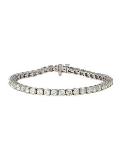 Pre-owned Bracelet 14k 10.00ctw Diamond Tennis , 7" In Multi