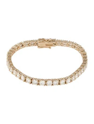 Pre-owned Bracelet 14k 10.00ctw Diamond Tennis , 7" In Multi