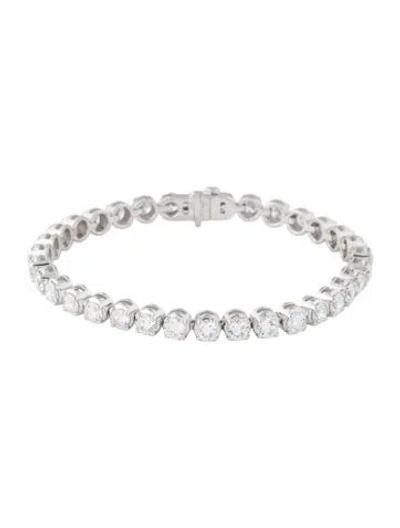 Pre-owned Bracelet 14k 10.00ctw Lab-grown Diamond Tennis, 7" In Multi