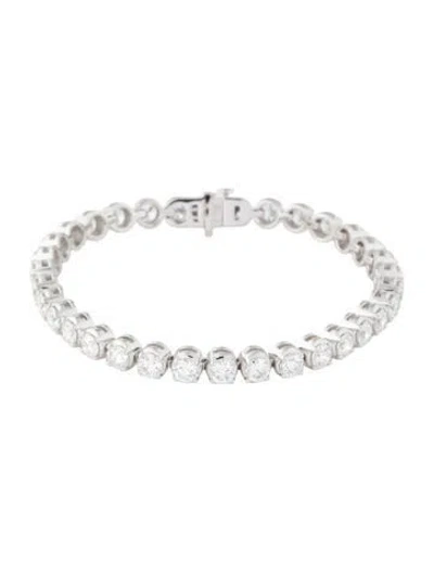 Pre-owned Bracelet 14k 10.00ctw Lab-grown Diamond Tennis, 7" In Multi