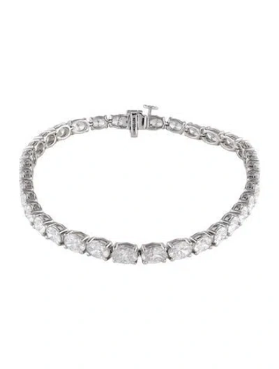 Pre-owned Bracelet 14k 10.00ctw Lab-grown Diamond Tennis , 7" In Multi