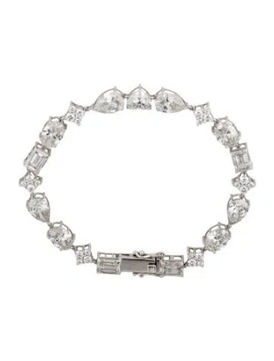 Pre-owned Bracelet 14k 14.69ctw Lab-grown Diamond Link , 6.25" In Multi
