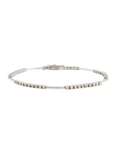 Pre-owned Bracelet 14k 1.50ctw Diamond Link , 7" In Multi