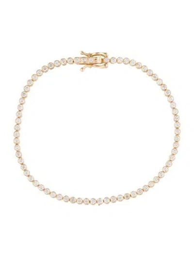 Pre-owned Bracelet 14k 1.75ctw Diamond Tennis , 7" In Multi