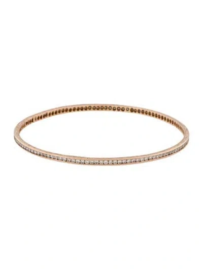 Pre-owned Bracelet 14k 1.84ctw Diamond Bangle , 7.5" In Multi