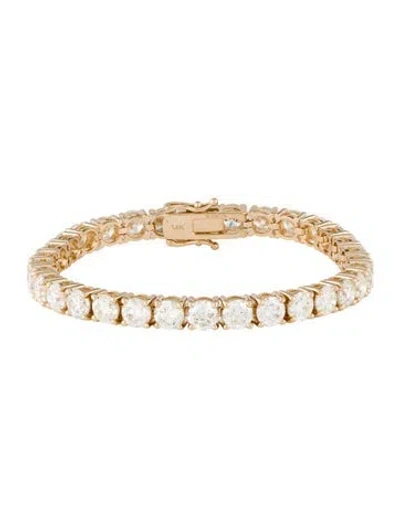 Pre-owned Bracelet 14k 18.53ctw Diamond Tennis , 7" In Multi