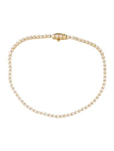 Pre-owned Bracelet 14k 1.93ctw Diamond Link , 6.75" In Multi