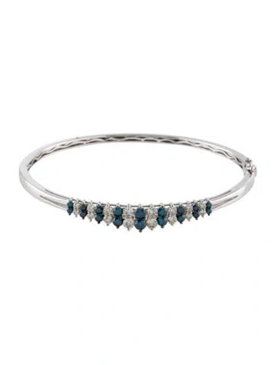 Pre-owned Bracelet 14k 1.94ctw Diamond Bangle, 7.25" In Multi