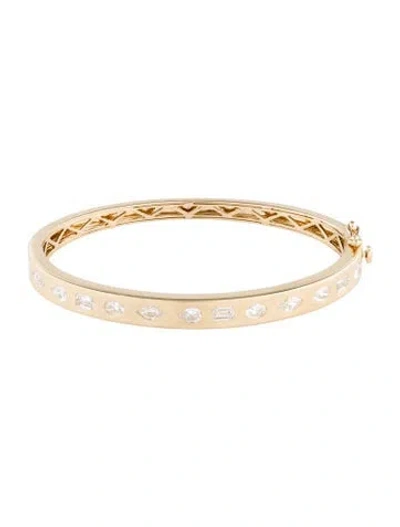 Pre-owned Bracelet 14k 1.96ctw Diamond , 6.25" In Multi