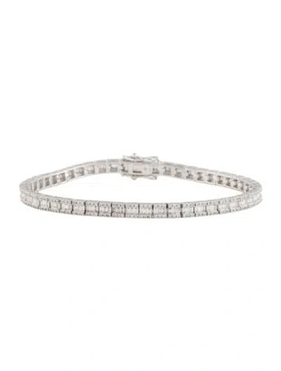 Pre-owned Bracelet 14k 2.00ctw Diamond Link , 6.75" In Multi