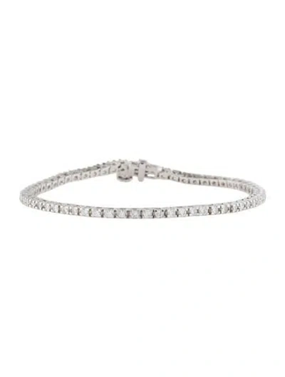 Pre-owned Bracelet 14k 2.00ctw Diamond Tennis , 7" In Multi