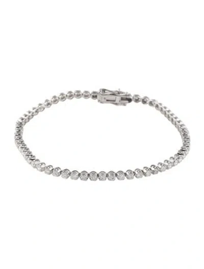 Pre-owned Bracelet 14k 2.00ctw Diamond Tennis , 7" In Multi