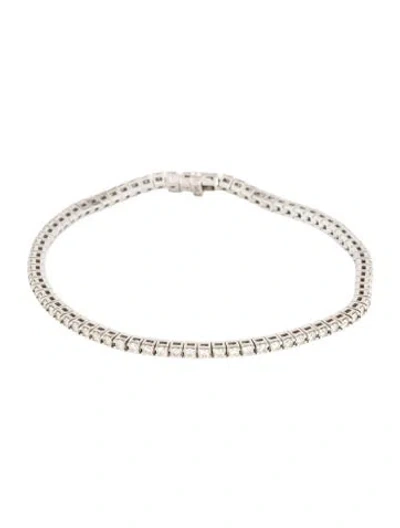 Pre-owned Bracelet 14k 2.00ctw Diamond Tennis , 7" In Multi