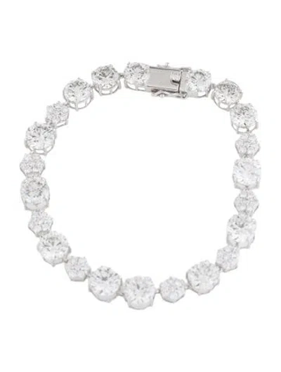 Pre-owned Bracelet 14k 20.69ctw Lab-grown Diamond Link , 7" In Multi
