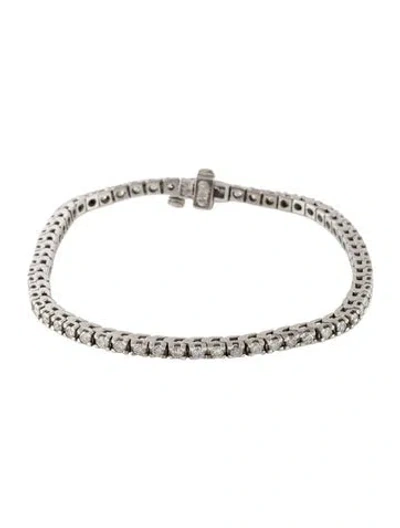 Pre-owned Bracelet 14k 2.13ctw Diamond Tennis , 6.75" In Multi