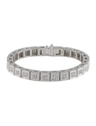 Pre-owned Bracelet 14k 2.34ctw Diamond Link , 5.75" In Multi