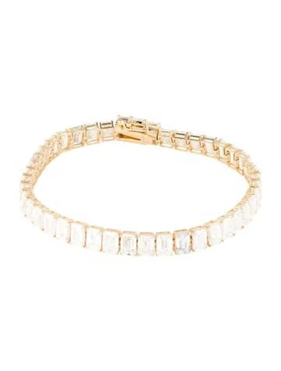 Pre-owned Bracelet 14k 24.05ctw Lab-grown Diamond Tennis , 7.25" In Multi