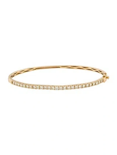 Pre-owned Bracelet 14k 2.70ctw Diamond Hinged , 8.5" In Multi
