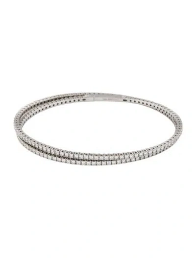 Pre-owned Bracelet 14k 2.73ctw Diamond Wrap  In Multi
