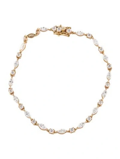 Pre-owned Bracelet 14k 2.78ctw Lab-grown Diamond Tennis , 7" In Multi