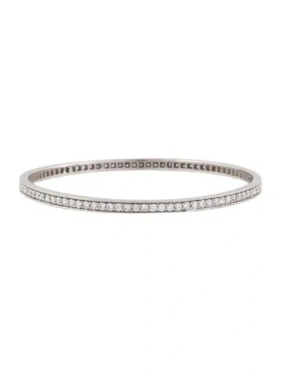 Pre-owned Bracelet 14k 2.79ctw Diamond Bangle, 7.25" In Multi