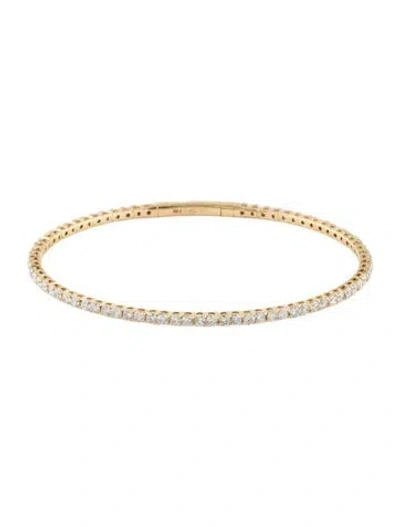 Pre-owned Bracelet 14k 2.92ctw Diamond Tennis , 6.75" In Multi