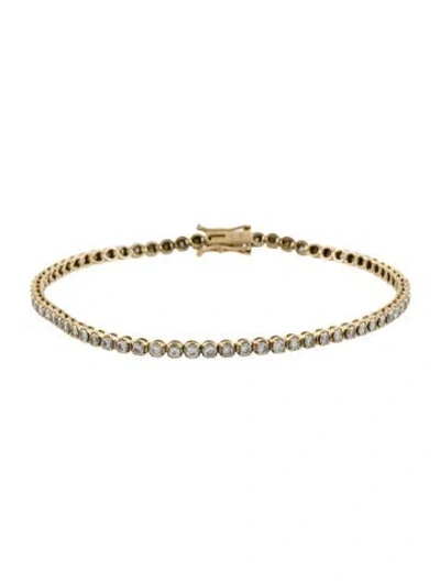Pre-owned Bracelet 14k 3.00ctw Diamond Line , 8.25" In Multi