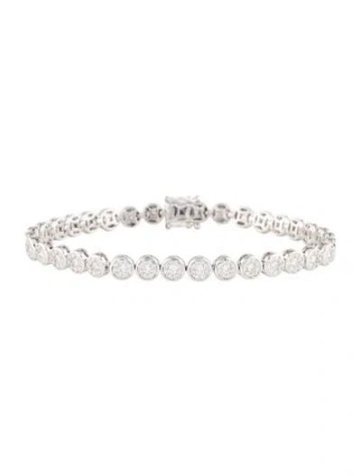Pre-owned Bracelet 14k 3.00ctw Diamond Link , 7.25" In Multi