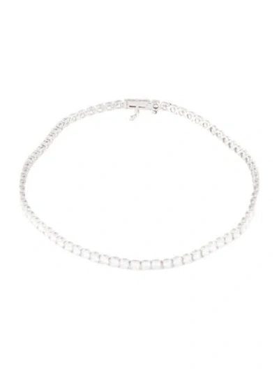 Pre-owned Bracelet 14k 3.00ctw Lab-grown Diamond Tennis , 7" In Multi