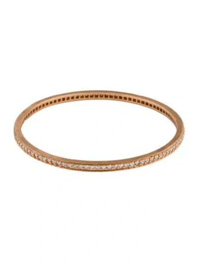 Pre-owned Bracelet 14k 3.32ctw Diamond Bangle , 7.5" In Multi