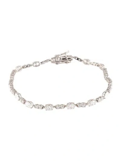 Pre-owned Bracelet 14k 3.58ctw Lab- Grown Diamond Tennis , 6.75" In Multi