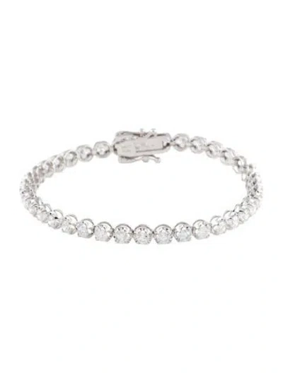 Pre-owned Bracelet 14k 5.00ctw Diamond Tennis , 6.75" In Multi