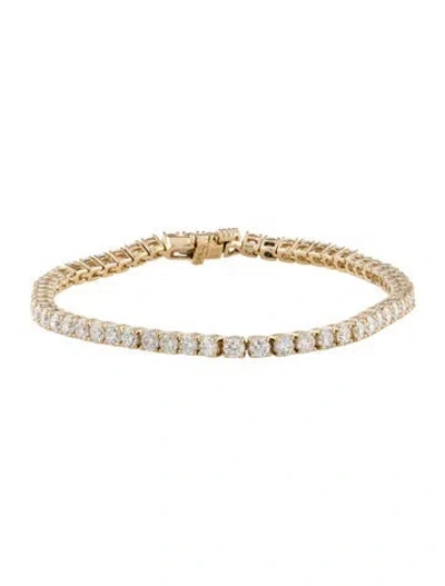 Pre-owned Bracelet 14k 5.00ctw Diamond Tennis , 7" In Multi