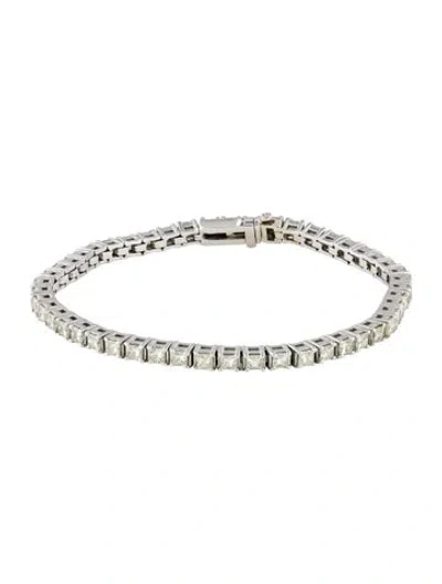 Pre-owned Bracelet 14k 6.00ctw Diamond Line , 7" In Multi