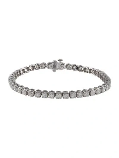 Pre-owned Bracelet 14k 6.00ctw Diamond Tennis , 6.5" In Multi