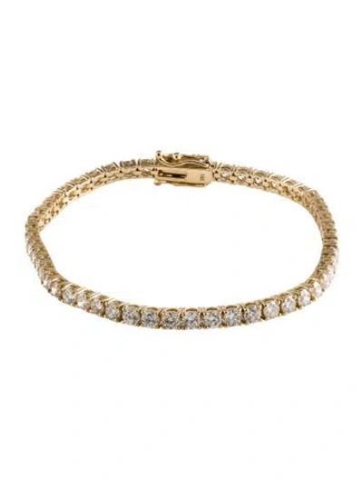 Pre-owned Bracelet 14k 6.25ctw Diamond Tennis , 6.75" In Multi