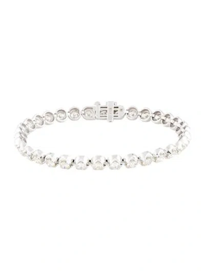 Pre-owned Bracelet 14k 6.30ctw Diamond Link , 7" In Multi