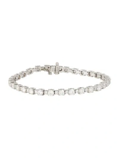 Pre-owned Bracelet 14k 6.50ctw Diamond Tennis , 7" In Multi