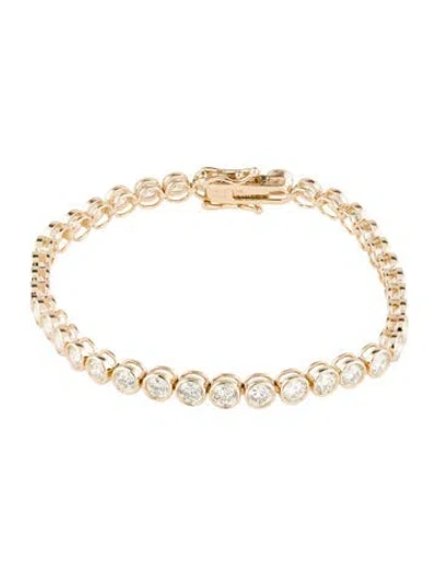 Pre-owned Bracelet 14k 7.50ctw Diamond Tennis , 7" In Multi