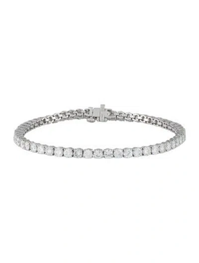 Pre-owned Bracelet 14k 7.75ctw Diamond Tennis , 7" In Multi