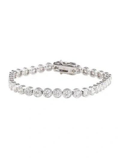 Pre-owned Bracelet 14k 8.00ctw Diamond Tennis , 7" In Multi