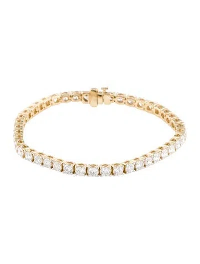 Pre-owned Bracelet 14k 8.00ctw Lab-grown Diamond , 6.75" In Multi