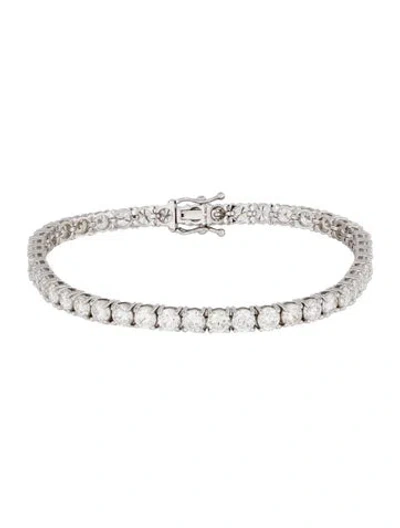 Pre-owned Bracelet 14k 8.88ctw Diamond Link , 6.75" In Multi
