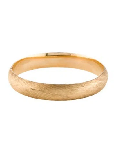 Pre-owned Bracelet 14k Bangle , 7" In Multi
