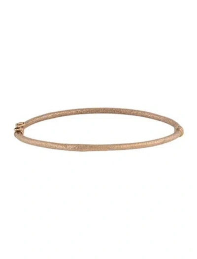 Pre-owned Bracelet 14k Bangle , 7" In Multi